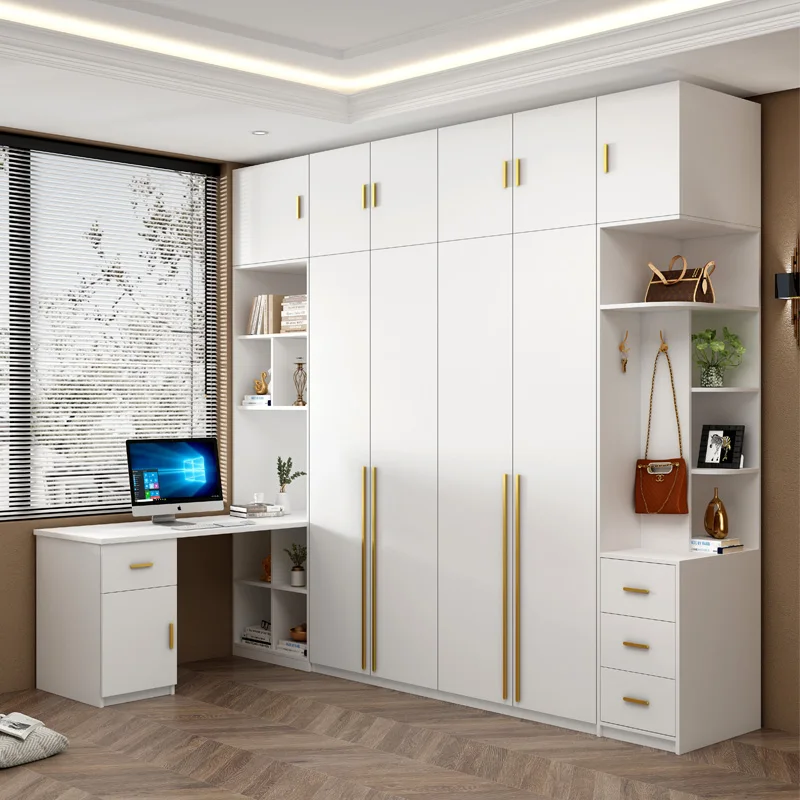 YUANCHANG Wardrobes Laminate Two-door Metal Mirror Luxurious Wholesale Walldrope Smart Wall Photos Wardrobes