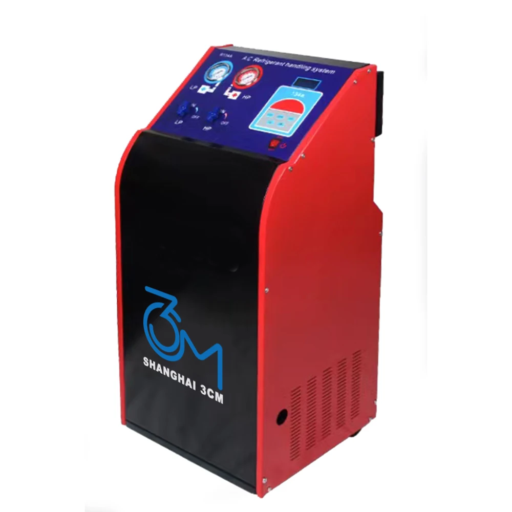 Auto Refrigerant Recycle Recovery Recharge Machine Car Ac Refrigerant Recovery Machine