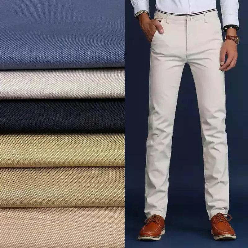 Wholesale thick woven 100% twill cotton heavy cargo pants fabrics cotton