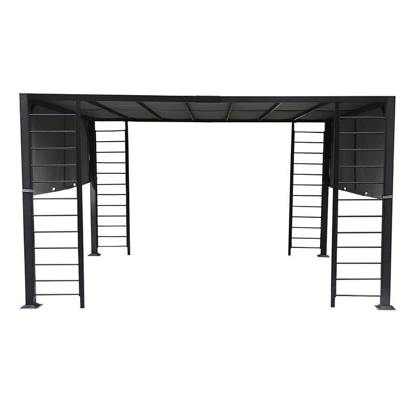 Customized outdoor PA coated metal aluminum tube gazebos for sale