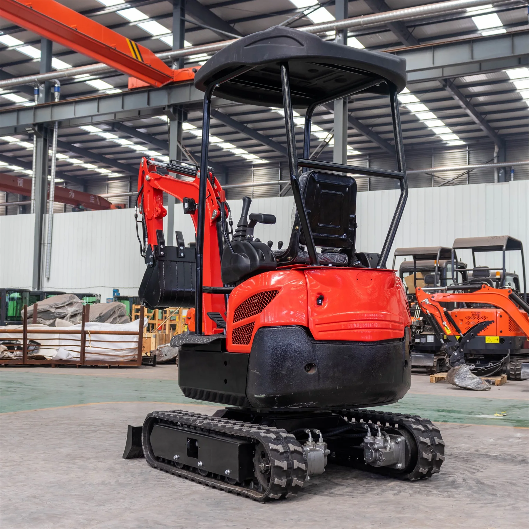 HighTop HT17 Mini Crawler Excavator 1.7 Ton For Home And  Home