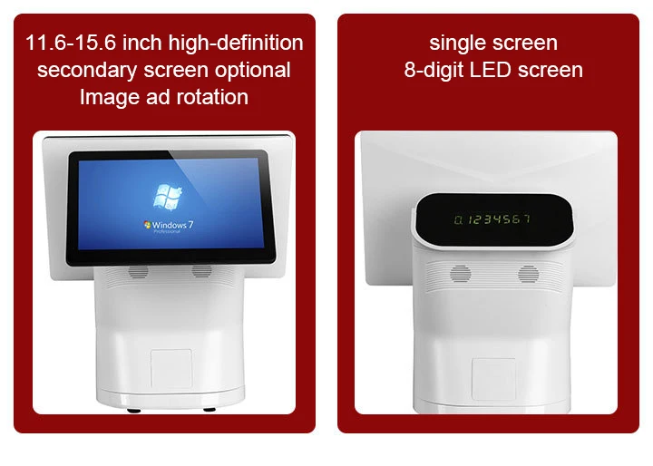 Manufacturer 15.6 Inch POS All In One Android/Window System Built in 80mm Printer POS Machine