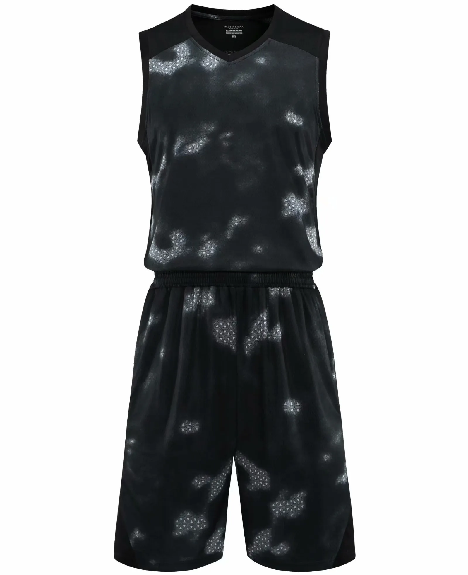 wholesale black custom design team uniform mesh basketball training jersey