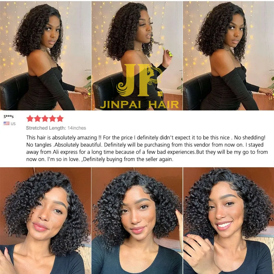 
JP 180% Density Glueless Short Hd Full Lace Bob Wigs Straight Pixie Cut,Transparent Lace Frontal Wig Bob Virgin Human Hair Wigs 