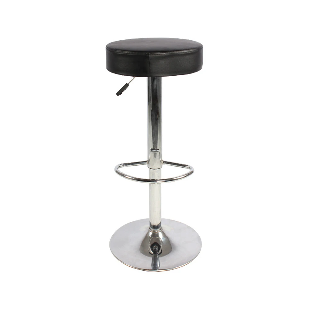 Bar Furniture Nordic Height Modern Swivel Leather Bar Stool for Kitchen Restaurant Bar Counter