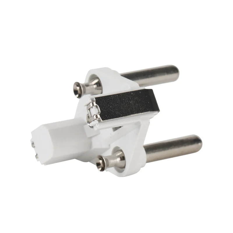 French Germany plug insert 4.8MM 10A/16A VDE approved 2 pins bridge for plug socket