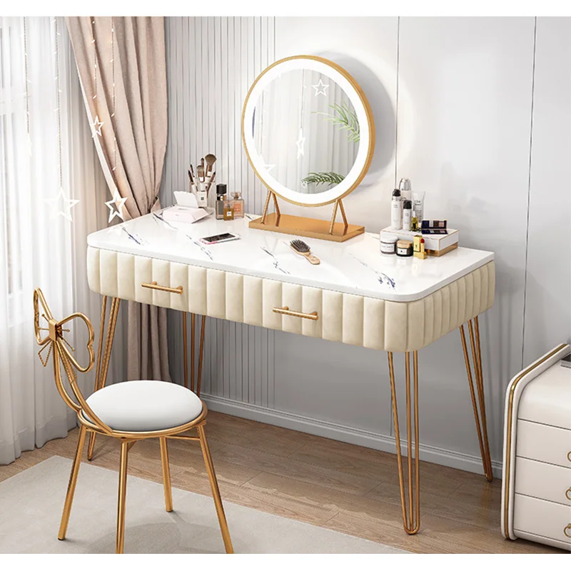 New Style Dressing Table Light Luxury Modern High-end Bedroom Single Small