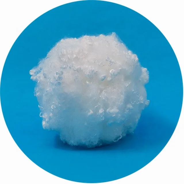 15D64MM Virgin FR hcs fiber siliconized for filling