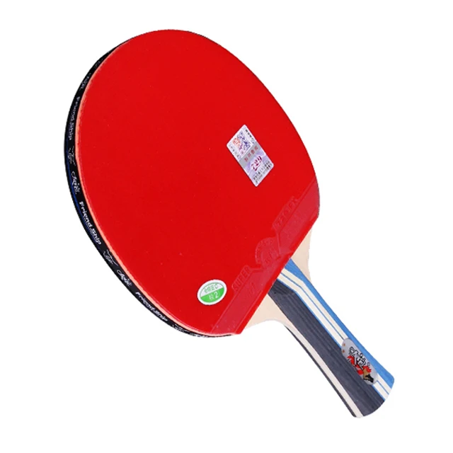 Long Handle ITTF approved rubber 729 friendship Super two 2 stars rubber table tennis pingpong racquet racket