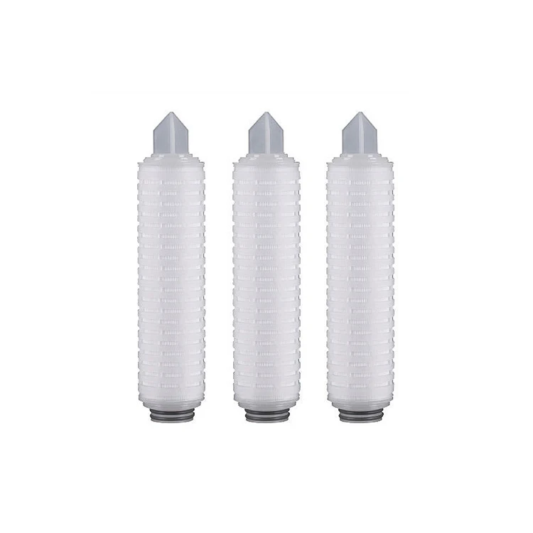 0.22 Micron Polypropylene Pleated Water Filter Cartridge, 0.45 Micron PP Filter