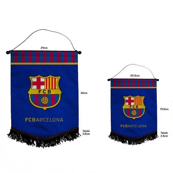 High Quality Double Sided Custom Sports Chicago P remier L eague Team Soccer Exchange Pennant Flags Football Club Fans Flag