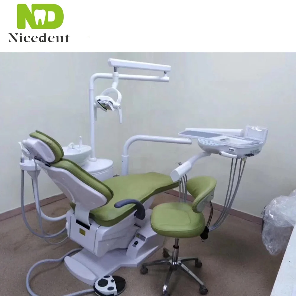 CE and ISO Approved Foshan Manufacturer High Quality Complete Dental Chair Unit Soft Leather