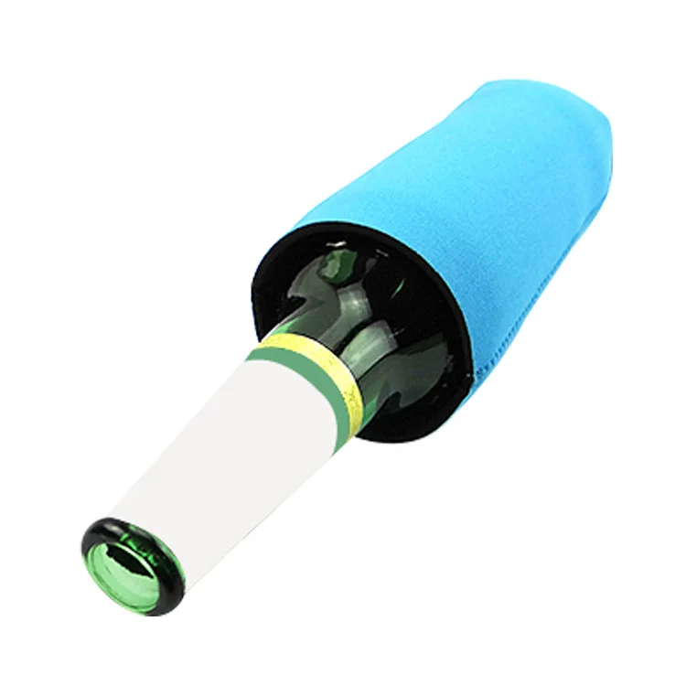 Promotional Sublimation  Advertising Custom Logo Printed Neoprene Beer Can Coozies Insulation Can Coolers