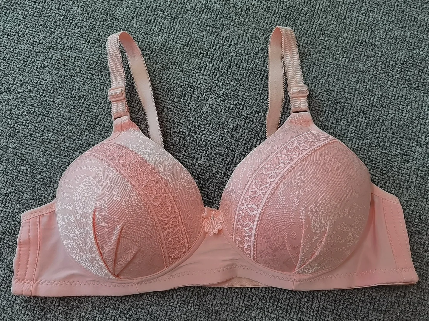 Комплект нижнего белья из прозрачного сетчатого бюстгальтера и трусиков