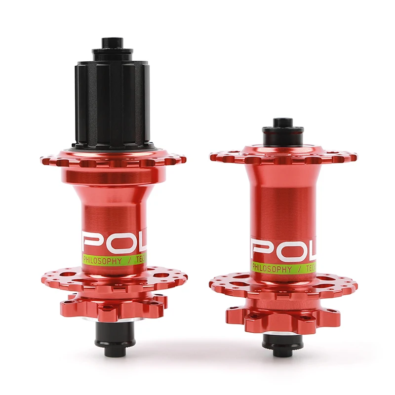 POLSO MH019 MTB Hub 32holes Light Weight Quick Release 8-11S Dirt Hub 135mm 120 clicks Noisy Mountain Bicycle Hub
