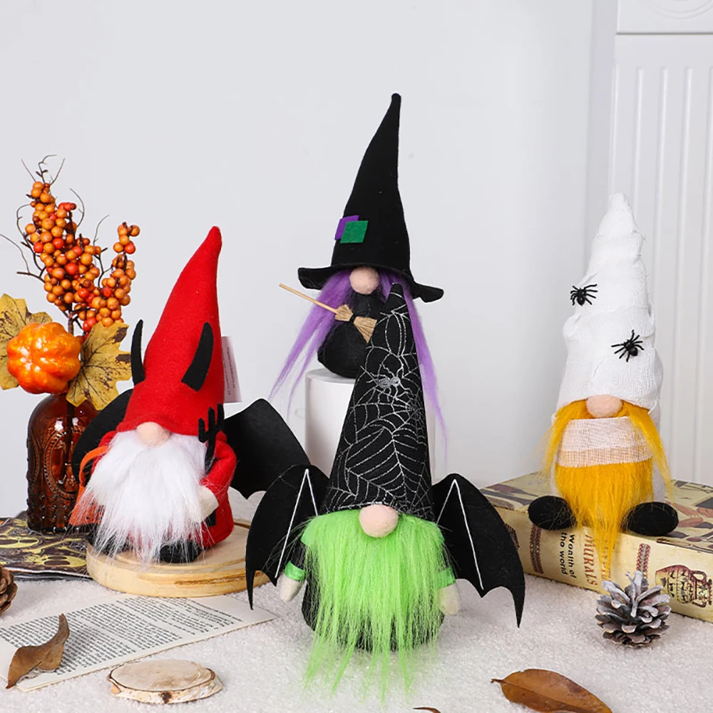 2024 Halloween supplier shuangyuan dolls hot sale Christmas decoration Ghost Faceless doll pendant