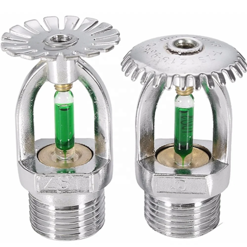 DN15 fire sprinkler parts viking fire sprinkler 68 degree fire fighting sprinklers types