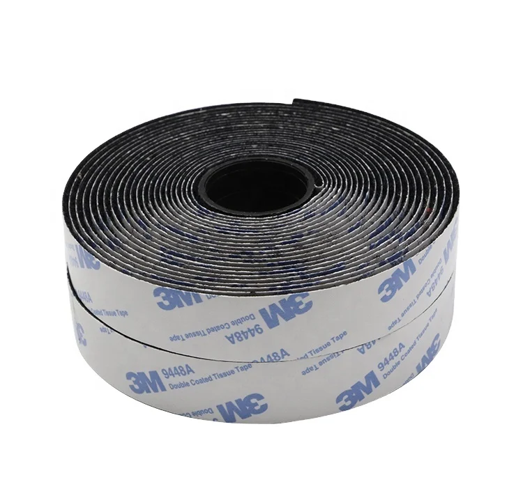 Black White Good Sticky 20-110 mm Wide Hook and Loop Tape adhesive Hook Loop Strong Back Adhesive Fasteners Tape Rolls