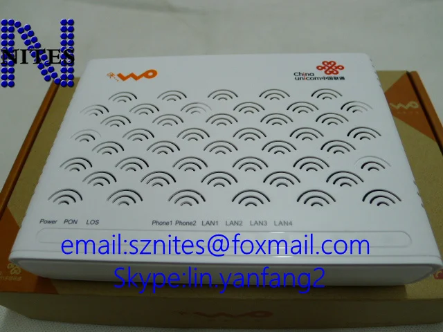 Оригинальный Новый ZTE zxhn F417 epon onu, с 4 порта LAN + 2 Голосовой порт, как поддержка H248 + SIP