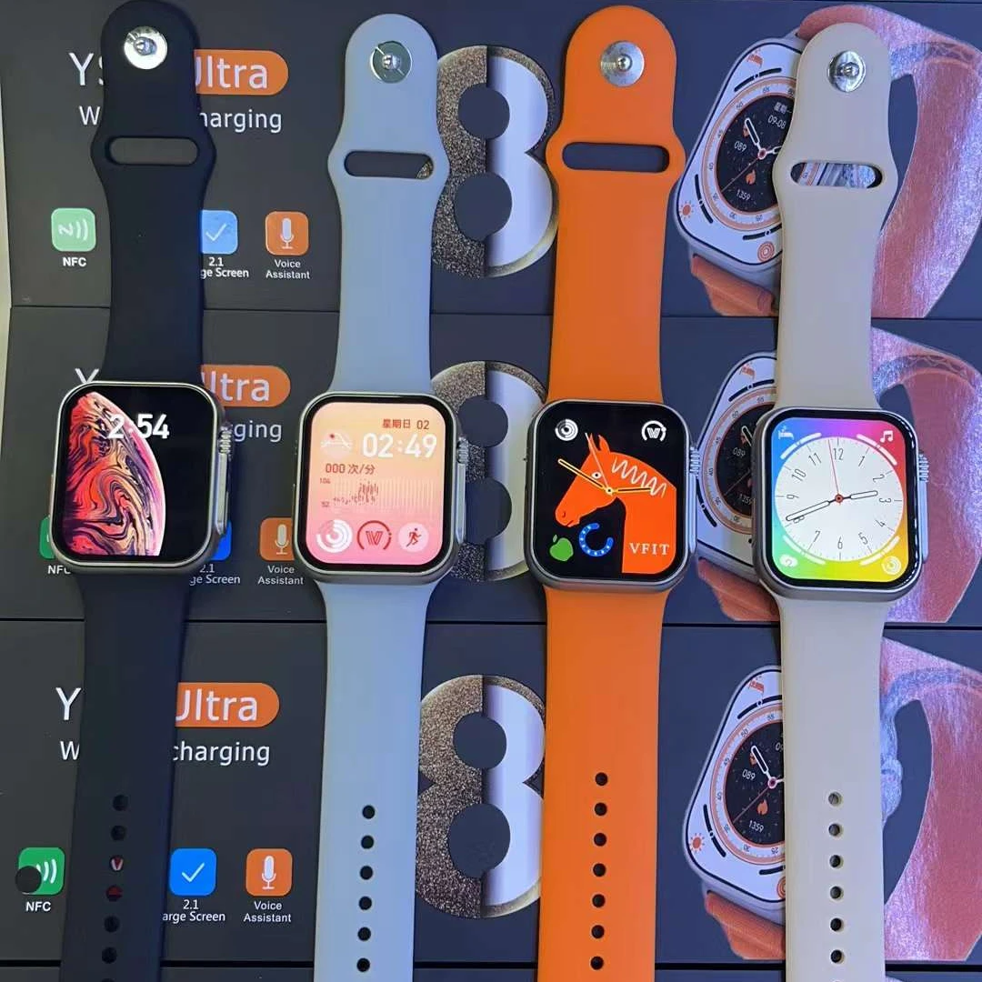 2022 Amazon best sell ys8 ultra smart watch pk GS8, cheap iwo 8 ultra smart watch,ys8 new arrival series 8 ultra