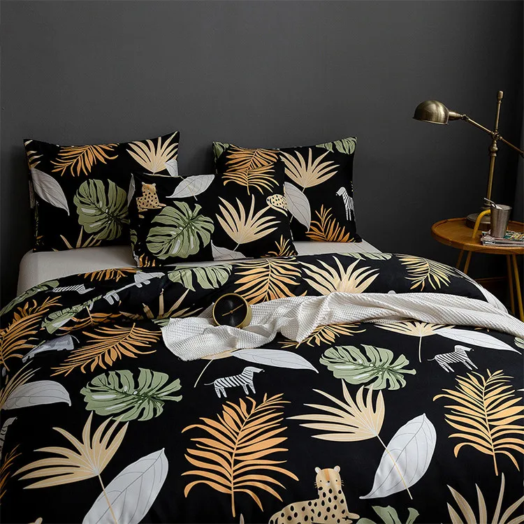 Luxury Manufacture ALL SIZE 3D Design Fitted Bed Sheet Silk Bedding Set