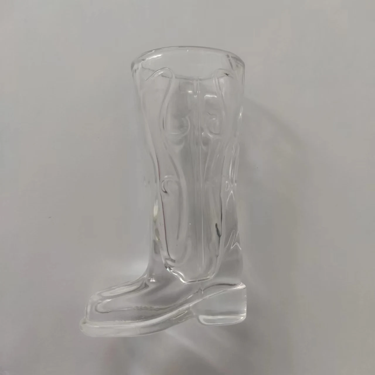Hot sale unique shape1.5oz whisky vodka alcohol glass cup boot shaped Shot Glass set