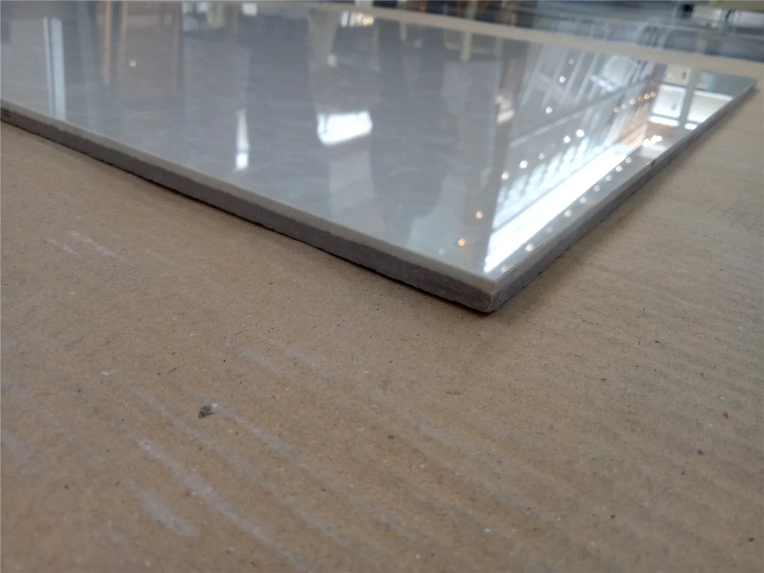 Plati Pulati Double Loading White Crystal Mall Porcelain Nano Polished Floor Marble Tile For Bathroom And Toilet