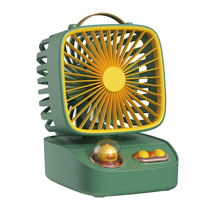 ICARER FAMILY Mini Portable Fan USB Bathroom Fan Mini Portable Fan with Three Wind Speed Options for Hotel Use