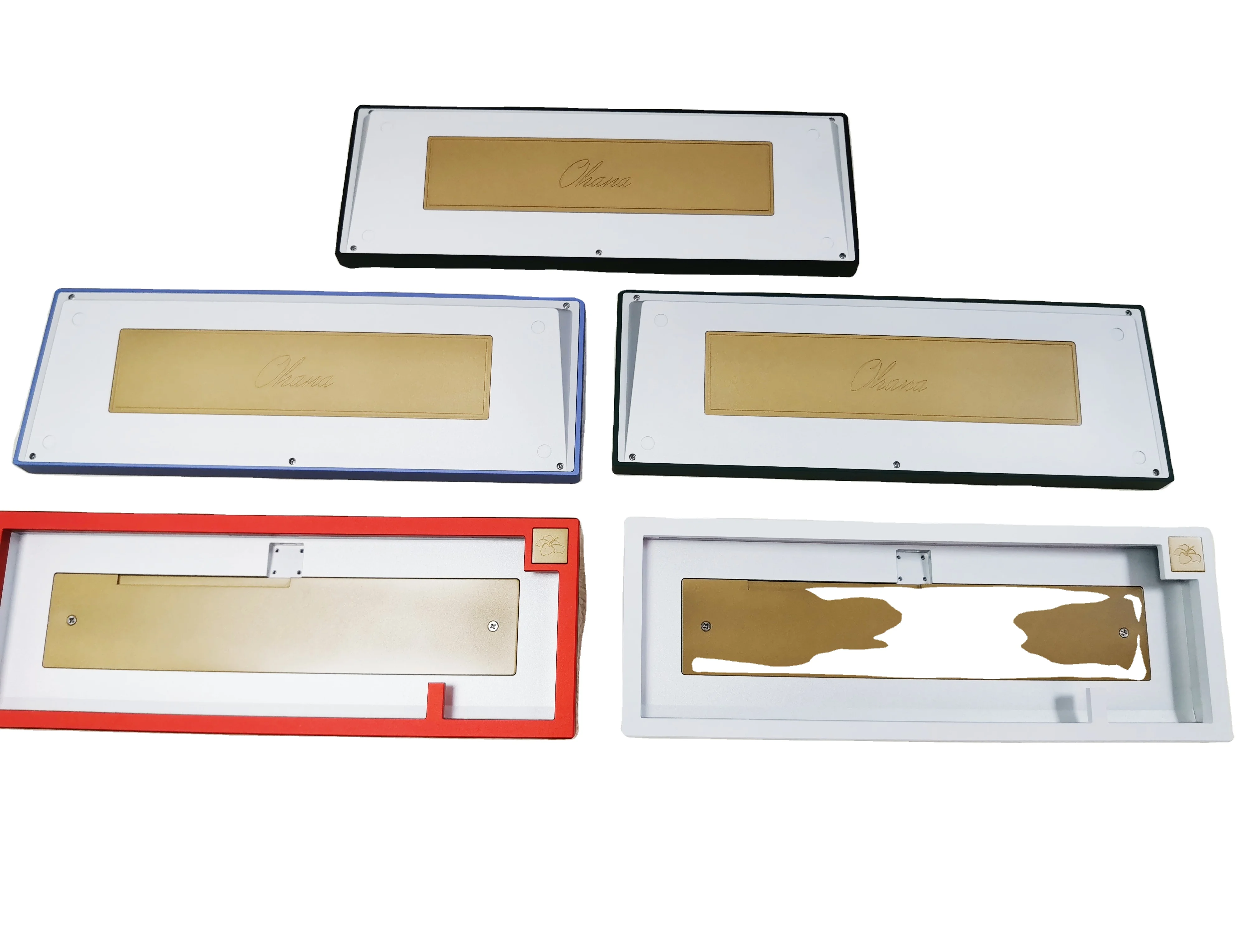 50% discount Gaming Aluminum Keyboard Case Mechanical Keyboard Case Aluminum Cnc Mechanical Keyboard