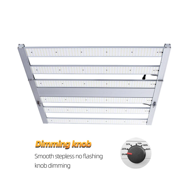 Vertical Farming 3 Folding 1000W Full Spectrum Lm301b Led Strip Light Hydroponic Grow System For Growing Equipment Indoor Plants