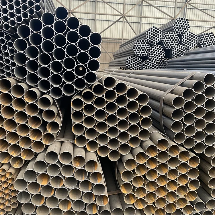 Fast Delivery Black 12 Inch Astm A335  Seamless Sch 40 Carbon Steel Pipe
