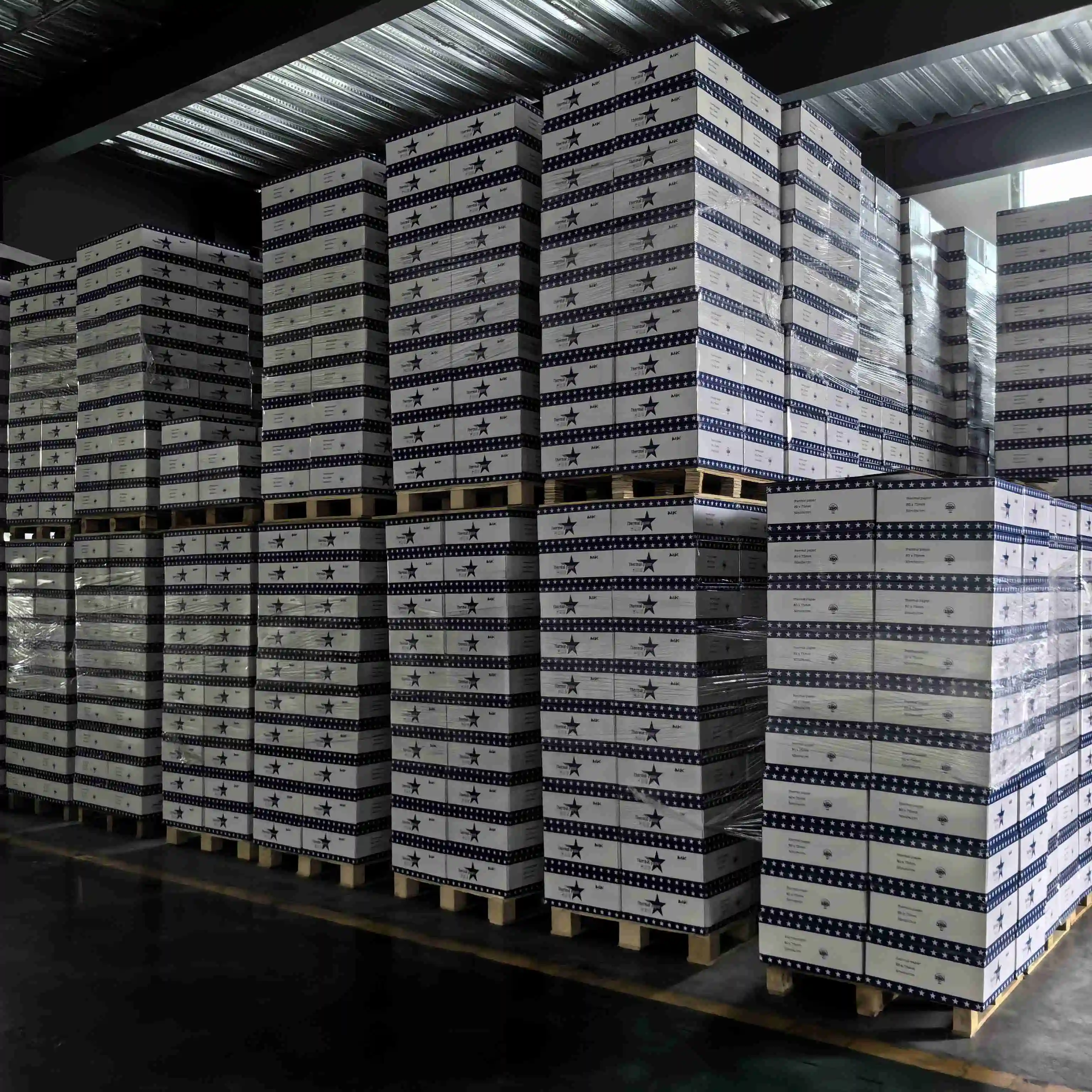 Thermal paper roll 45-80gsm heat seal paper roll 100mm cash register paper