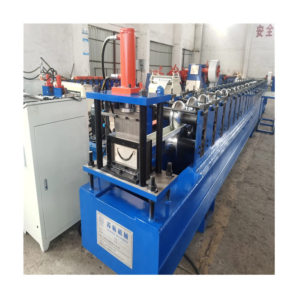 Hot Sale Rain  Gutter Pipe Steel Profile Making Machine Seamless Gutter Roll Forming Machine