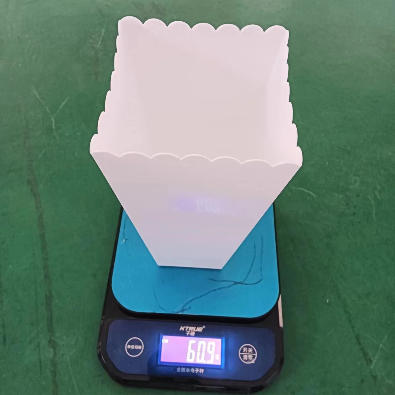 plastic popcorn bucket small container with customized printing