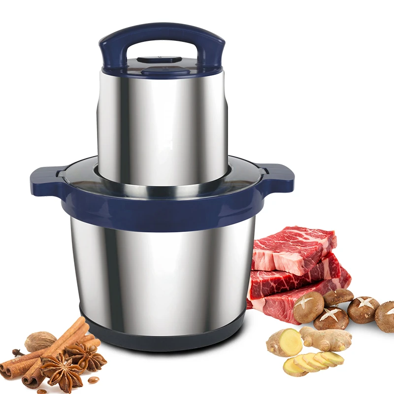 wholesale commerical big meat grinder electric meat grinder mincer yam pounder machine 6l fufu pounding blender meat