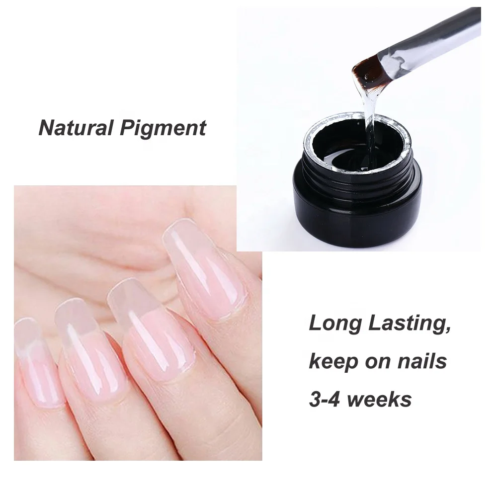 
Hipsterr 9 Free Durable Clear Builder Gel Nail Polish For Nail Extension Beauty Decoration 