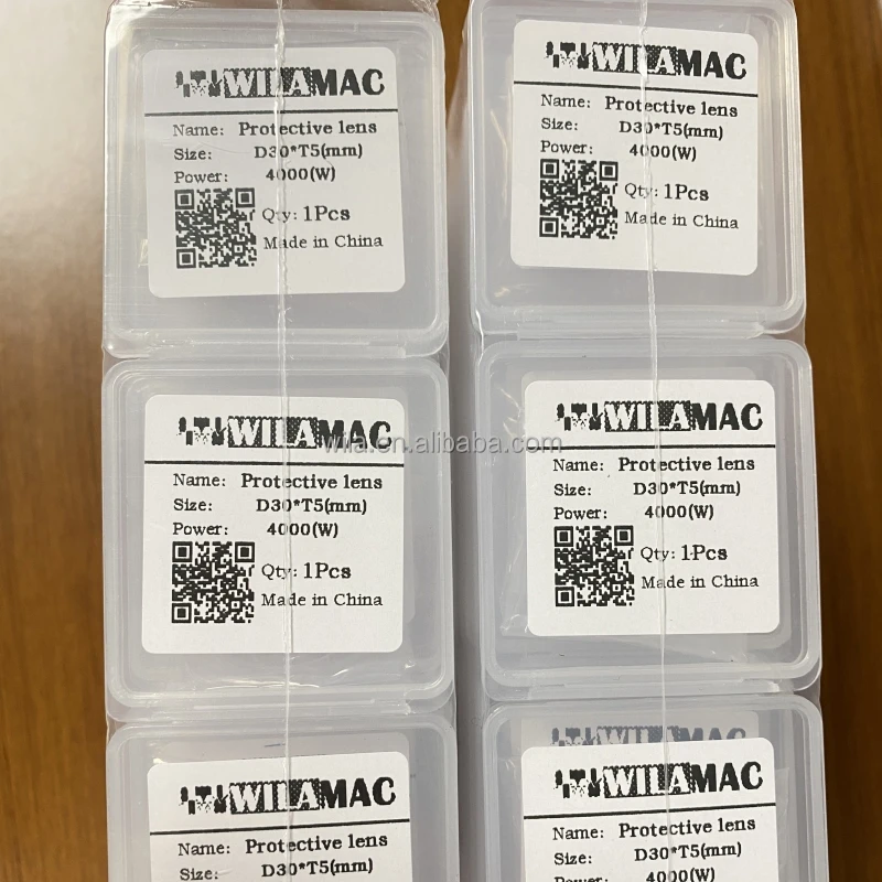 D27.9*4.1 1064nm Laser Protective Window Quartz Fused Silica Protective Lens for Fiber Laser Welding Cutting Machine