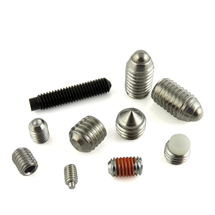 set screw manufacturer suppliers supply Custom Stainless Steel 304 Door Handle Grub Screw suppliers M7 Set Screw