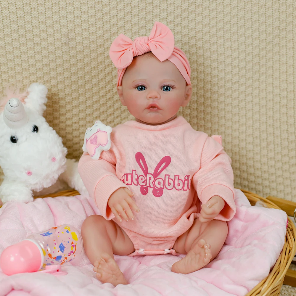 Lifereborn Hot Selling Meadow Reborn Baby Dolls Silicone Soft Baby Toys Alive Newborn Rebirth Babies Reborn Dolls