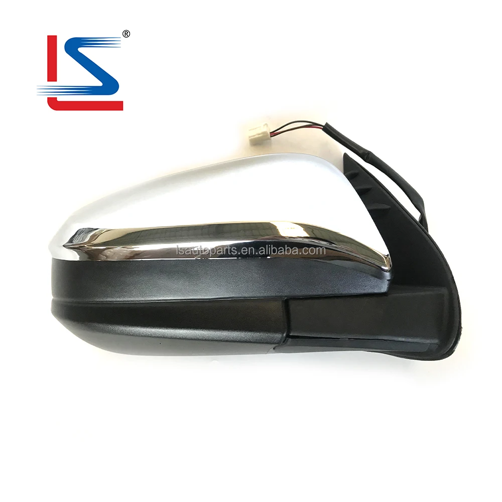 Car Mirror FOR TOYOTA HILUX REVO 2015 ELECTRIC SIDE MIRROR 3 LINES CHROMED