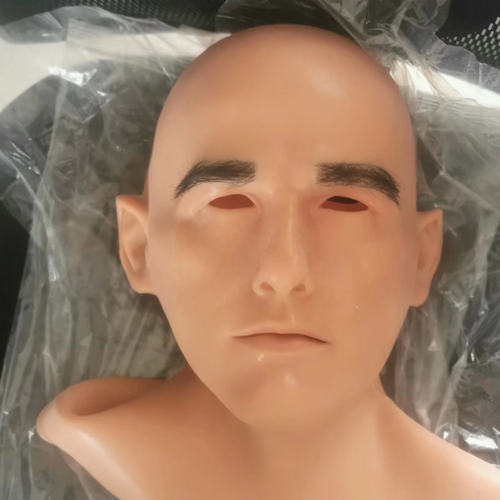 Маскарадная силиконовая маска для косплея