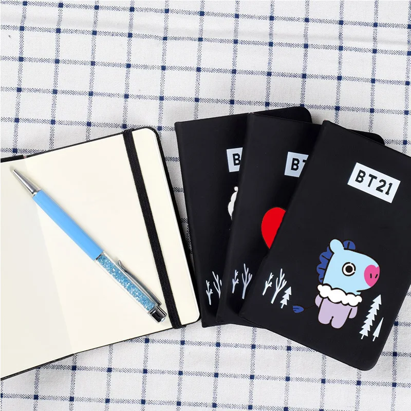 Оптовая продажа Kpop Bangtan Boys BT21 мультяшный cutediary