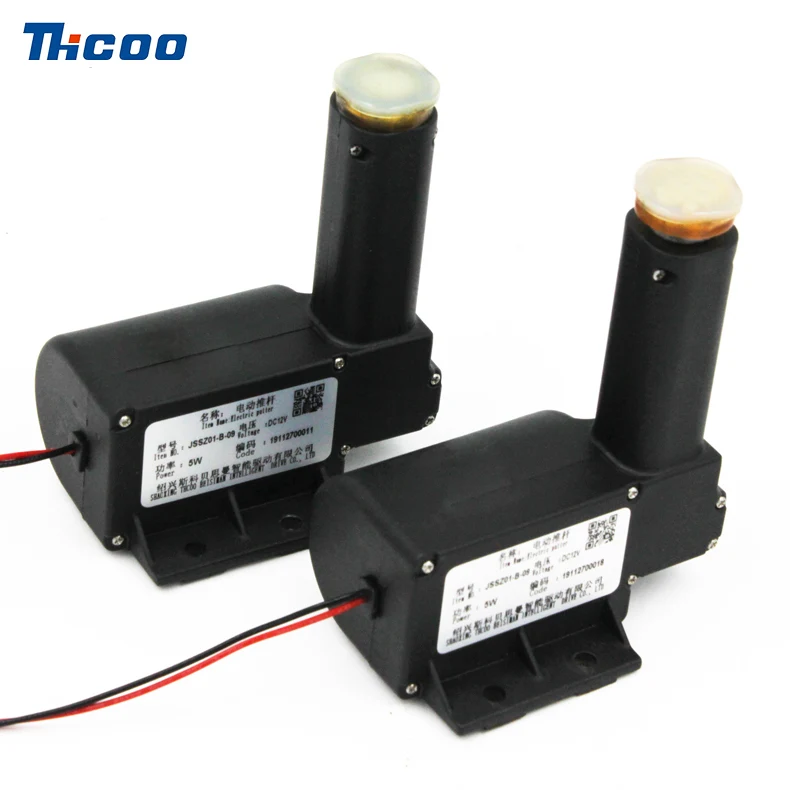 Small 32mm 30N Electric Gear dc Motor Mini Linear Actuators 12 Volts