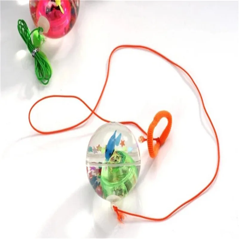 Оптовая продажа, светящийся хрустальный шар, светящийся эластичный шар с веревкой, Пусковой Шар, детские игрушки