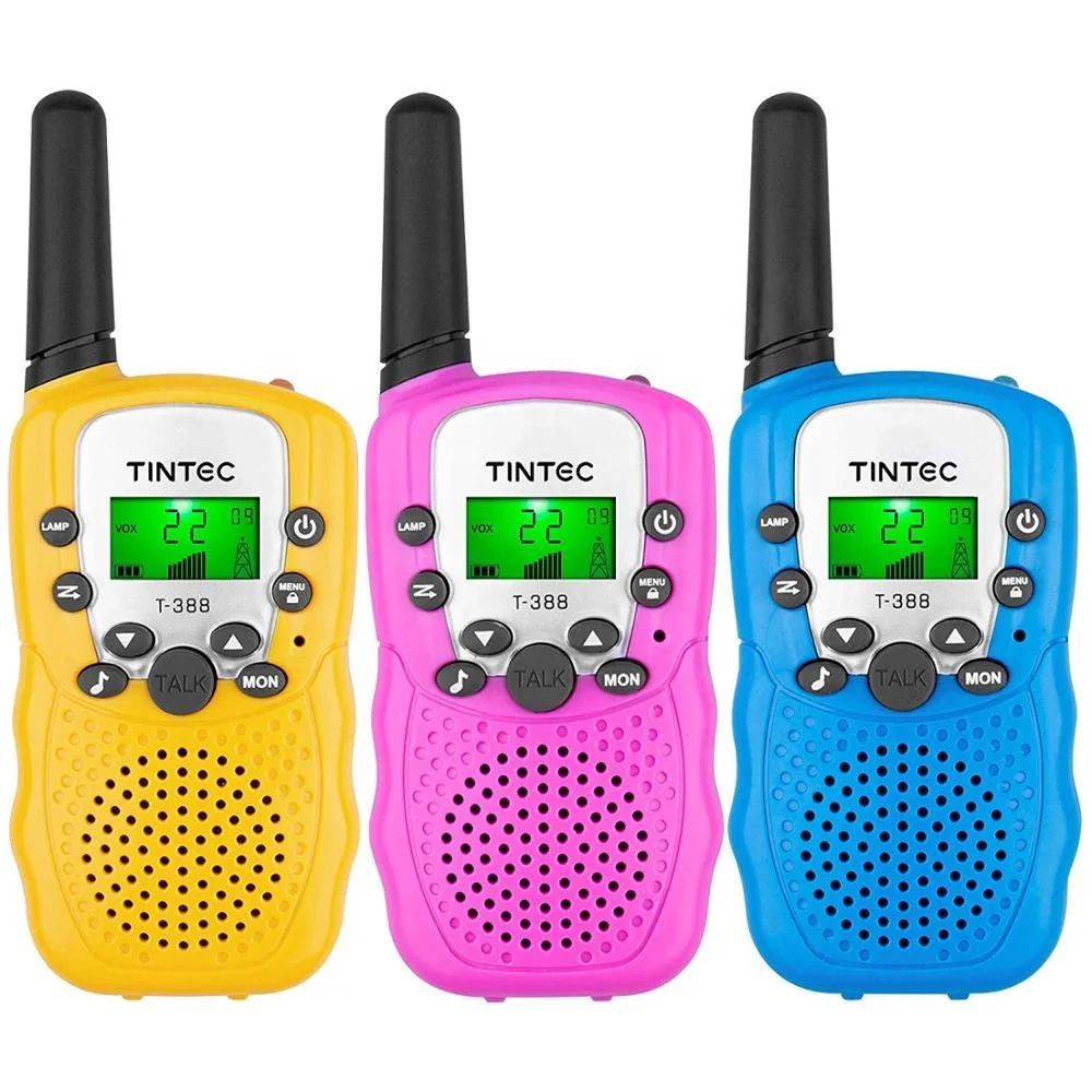 Детские иди и болтай Walkie Talkie “иди два пути радио игрушка для детей 3 км Диапазон 22 канала ручной мини-иди