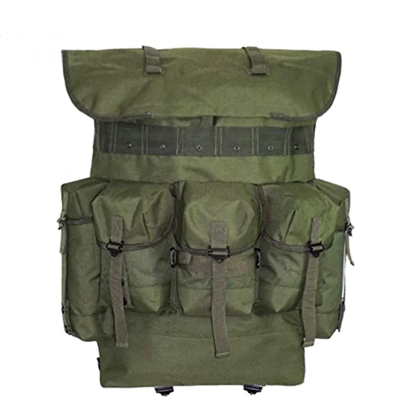 Yakeda hiking camping outdoor heavy duty Rucksack Alice tactical backpack bag with metal iron external frame