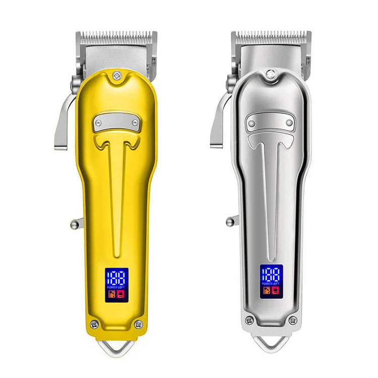 Professional 6500 rpm t-blade salon barber trimmer electric usb ipx7 oem stainless steel clipper hair trimmers