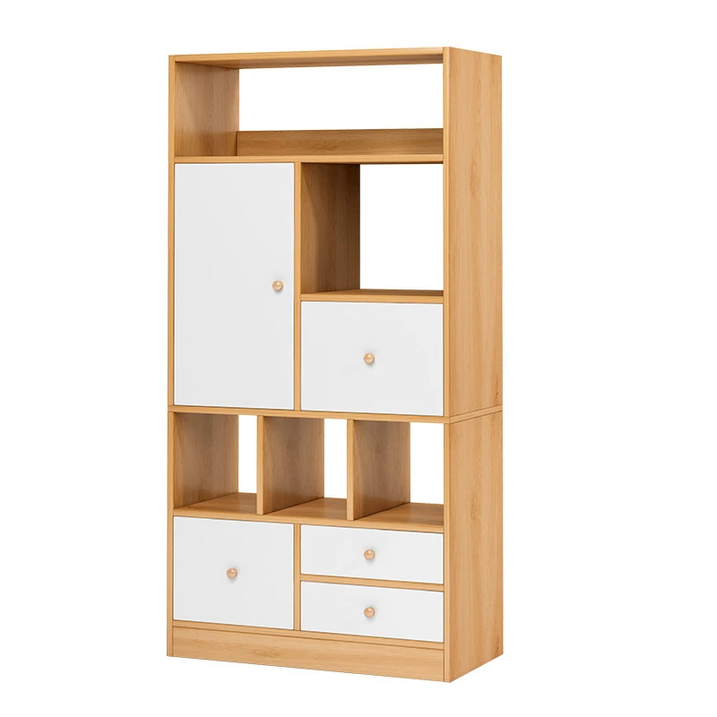 Nordic Minimalist Home Student Storage Bookcase