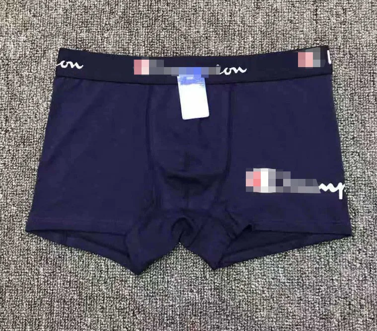 
Breathable Multi Colors Men Letter Print Boxers Cotton Elastic Seamless Underwear 