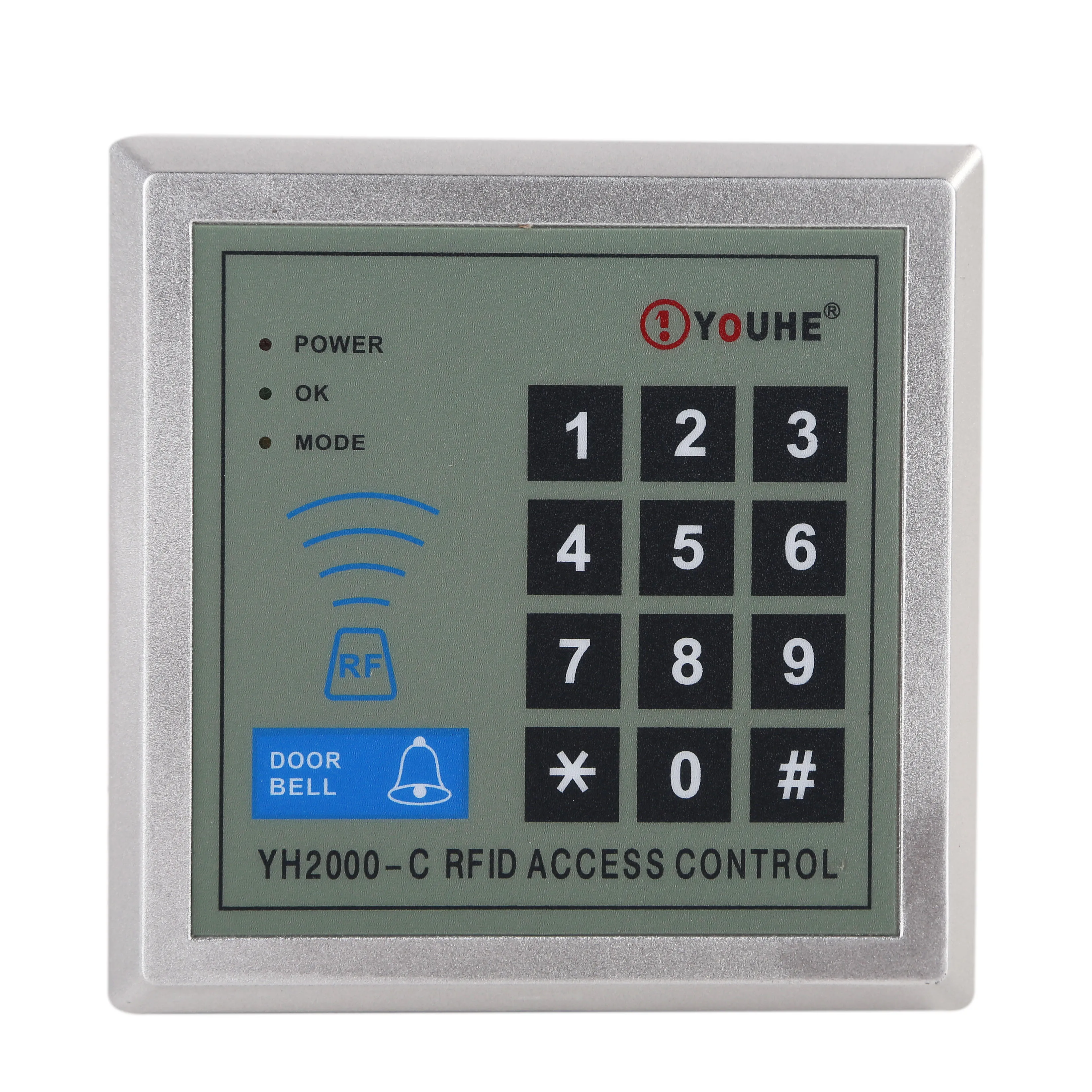 Youhe Security office or apartment use waterproof standalone access control machine with card reader and password